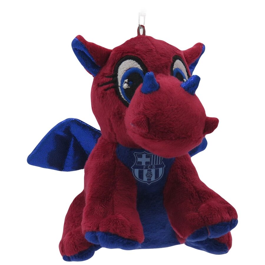 FC Barcelona Dragon plush keychain 1