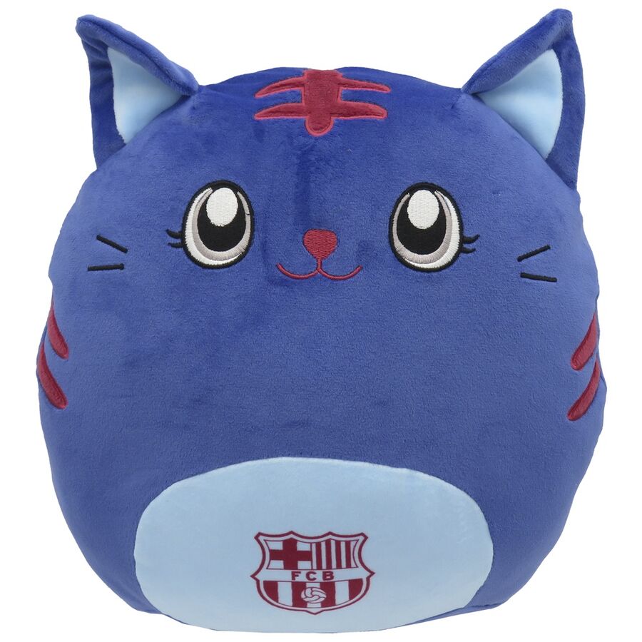 FC Barcelona Squishy cat plush toy 30cm 1