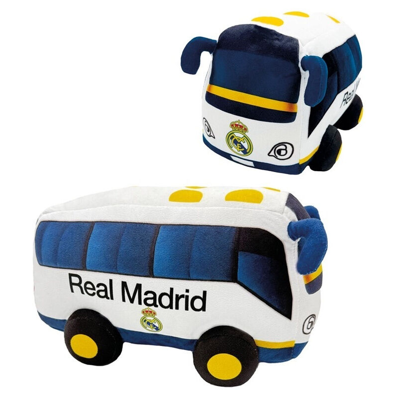 Real Madrid bus plush toy 32cm 1