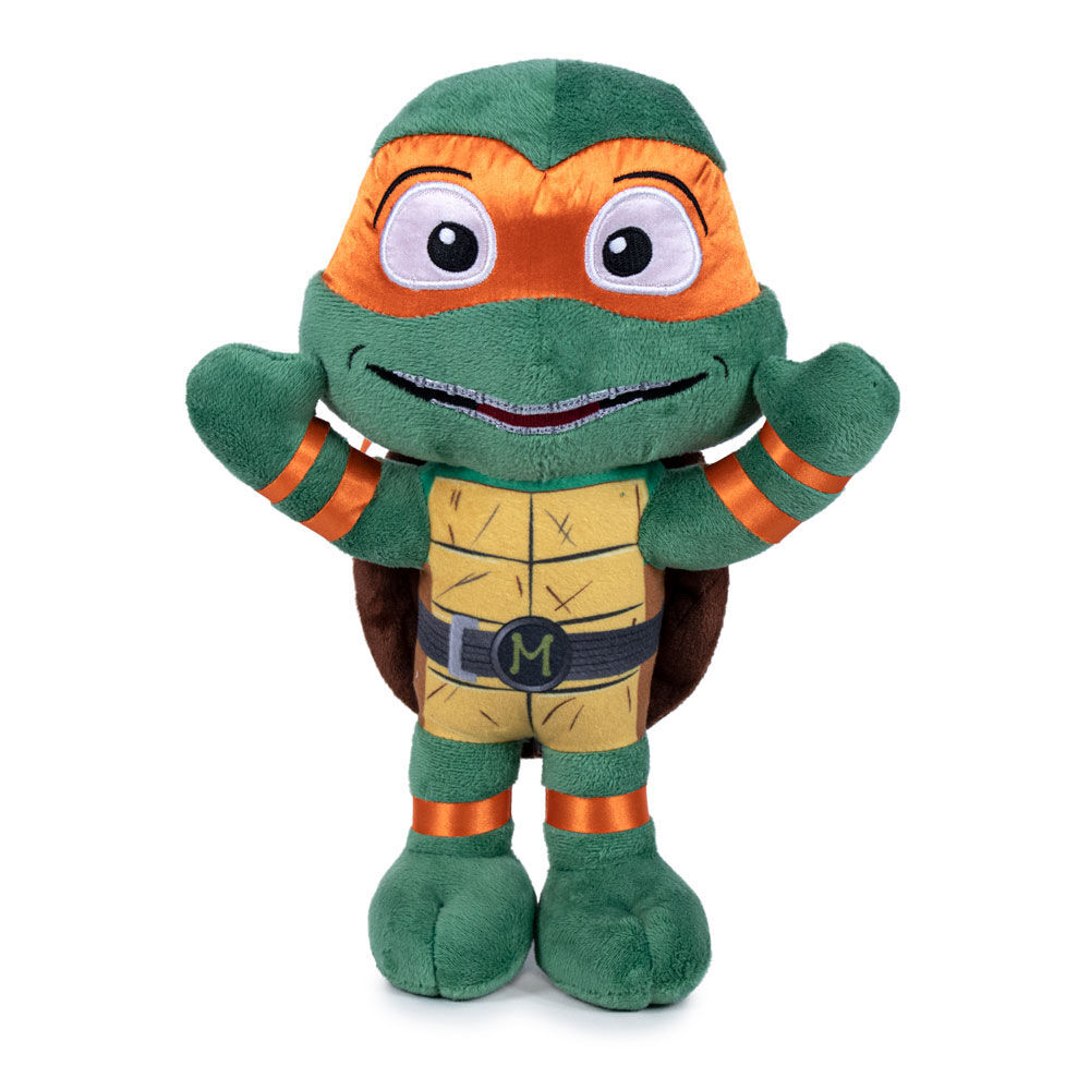 Ninja Turtles Mutant Mayhem Michelangelo plush toy 21cm 1