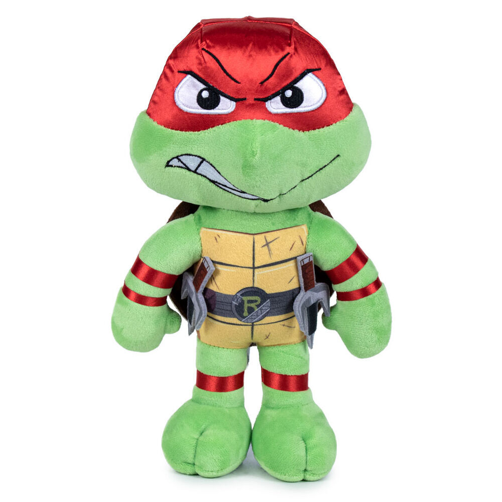 Ninja Turtles Mutant Mayhem Rafael plush toy 21cm 1