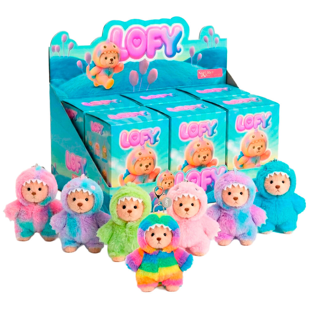 Lofy Bear assorted Blind Box Surprise plush toy keychain 1