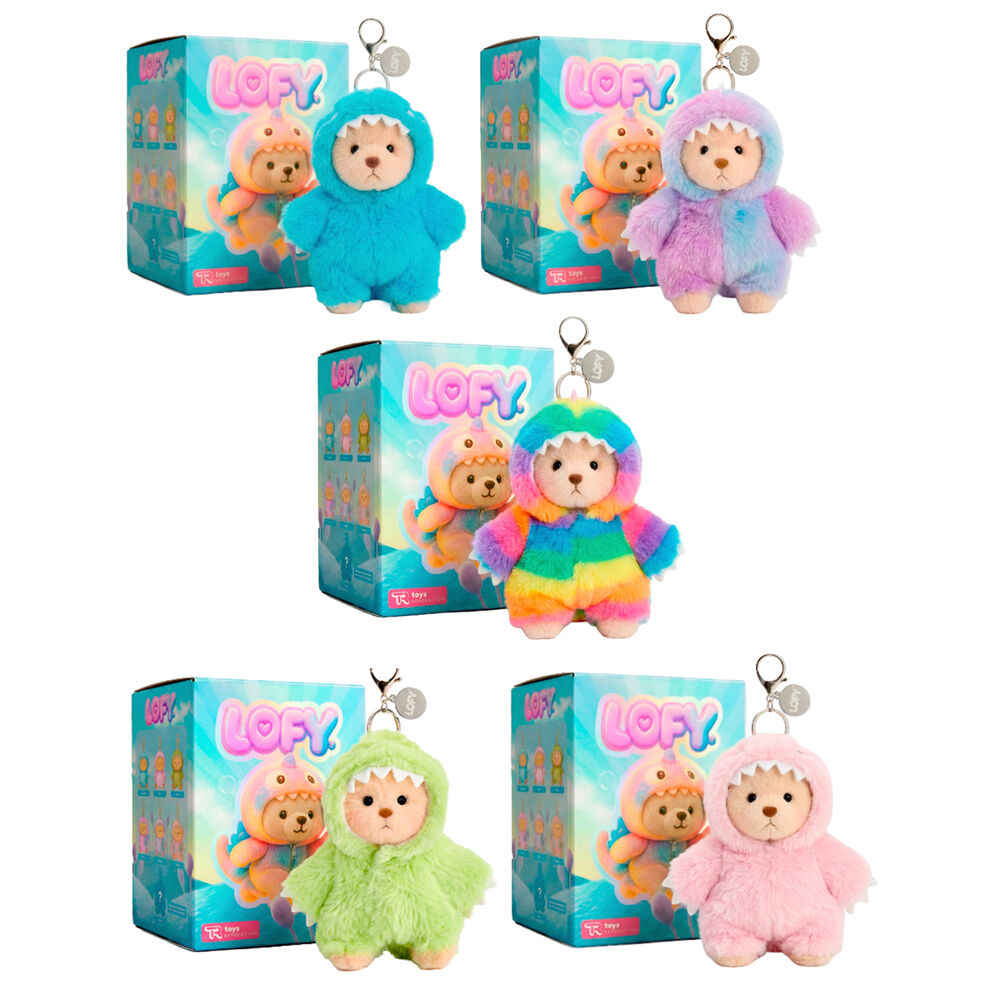 Lofy Bear assorted Blind Box Surprise plush toy keychain 2