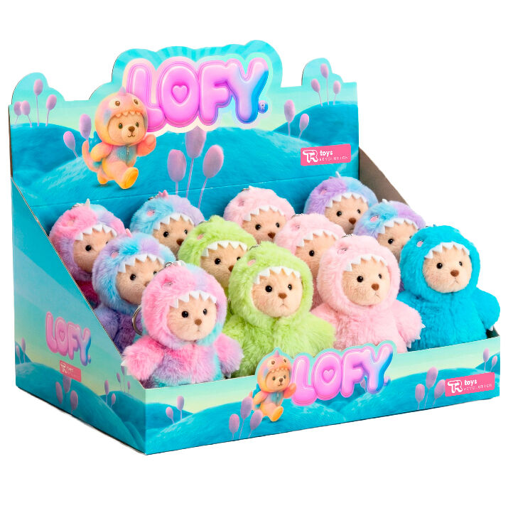 Lofy Bear assorted plush toy keychain 1