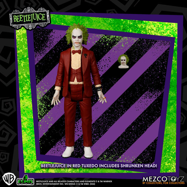 Beetlejuice - Beetlejuice Red Tux figure 9,5cm 1