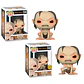 POP figure Lord of the Rings Gollum 5 + 1 Chase - Thumbnail 2