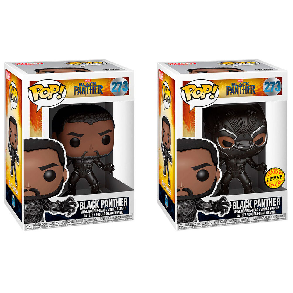 POP figure Marvel Black Panther 5 + 1 Chase 1