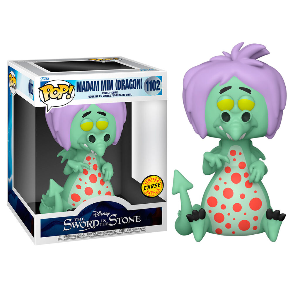 POP figure Disney The Sword in the Stone Mim as Dragon Chase 15cm 1
