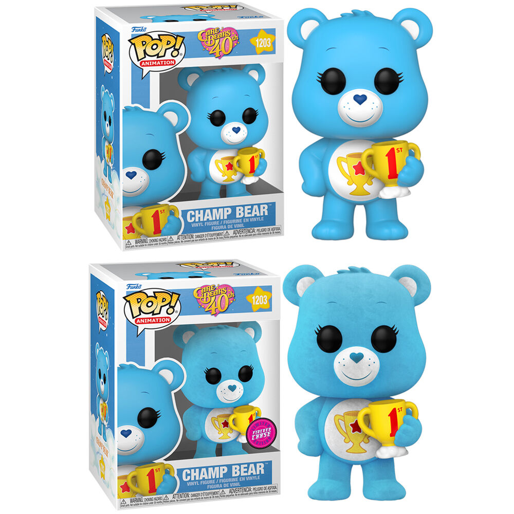 POP figure Care Bears Champ Bear 5 + 1 Chase 1