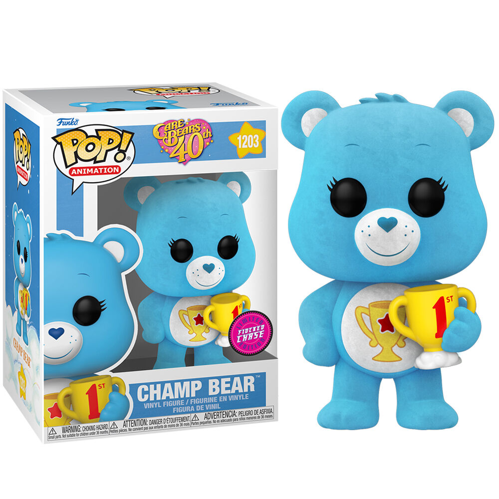 POP figure Care Bears Champ Bear 5 + 1 Chase 4