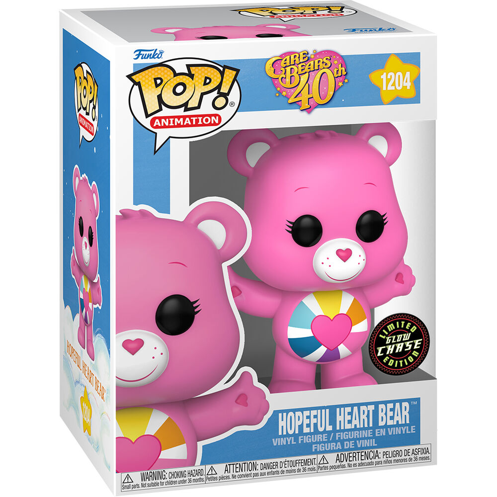POP figure Care Bears Hopeful Heart Bear 5 + 1 Chase 2