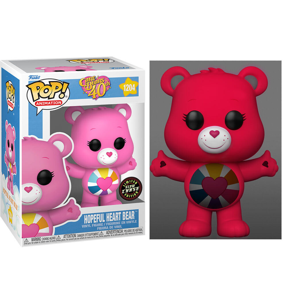 POP figure Care Bears 40th Anniversary Hopeful Heart Bear Chase 3