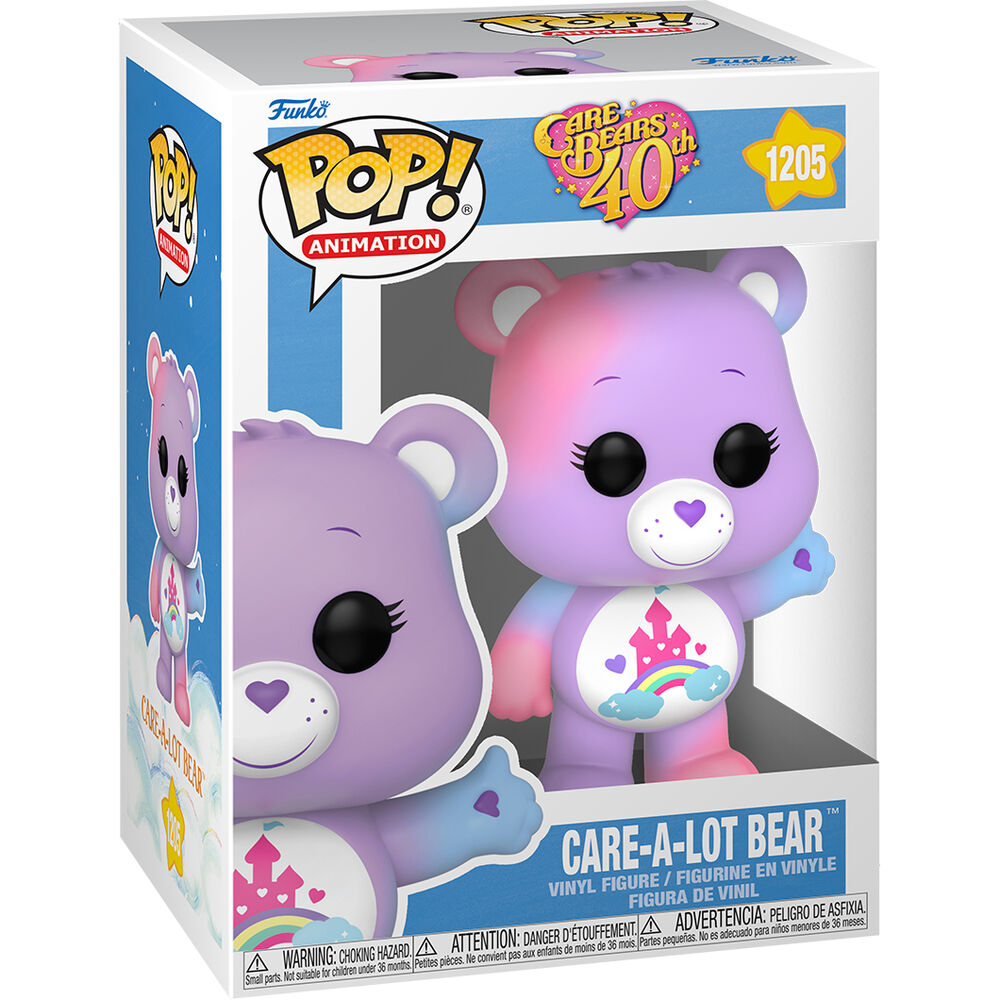 POP figure Care Bears 40th Anniversary Care a Lot Bear 5 + 1 Chase 2