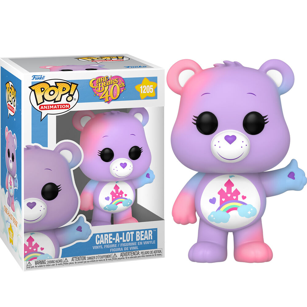 POP figure Care Bears 40th Anniversary Care a Lot Bear 5 + 1 Chase 5