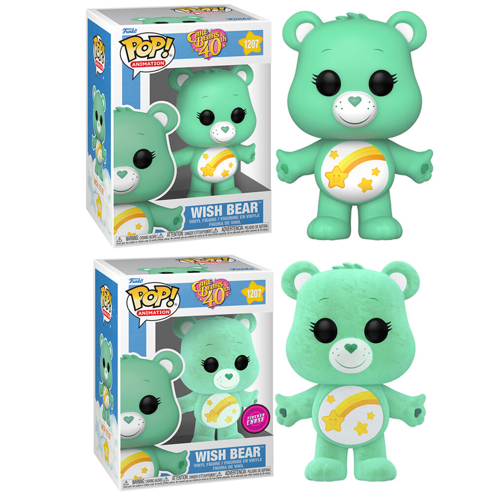 POP figure Care Bears 40th Anniversary Wish Bear 5 + 1 Chase 1