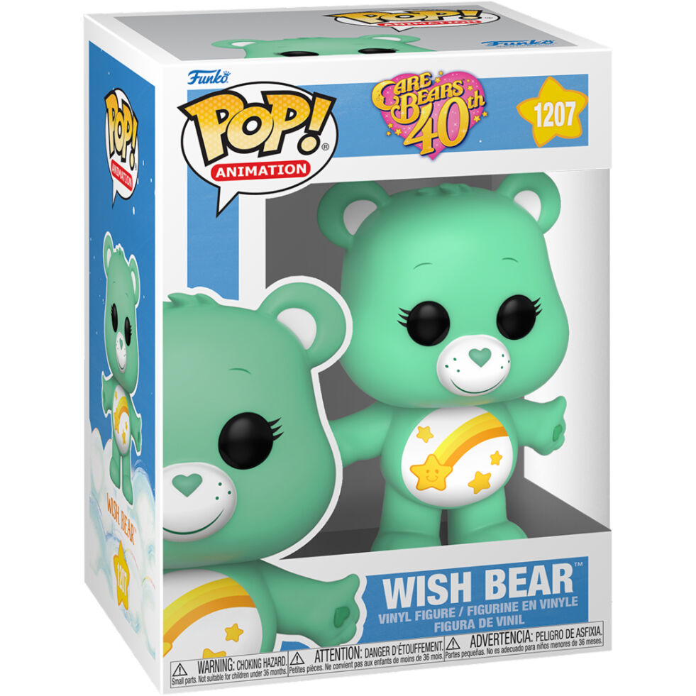 POP figure Care Bears 40th Anniversary Wish Bear 5 + 1 Chase 2