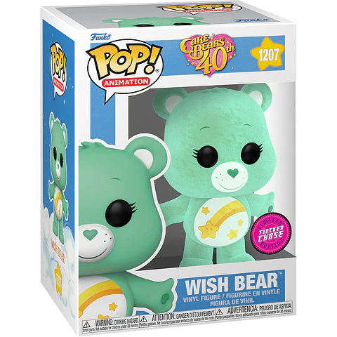 POP figure Care Bears 40th Anniversary Wish Bear Chase