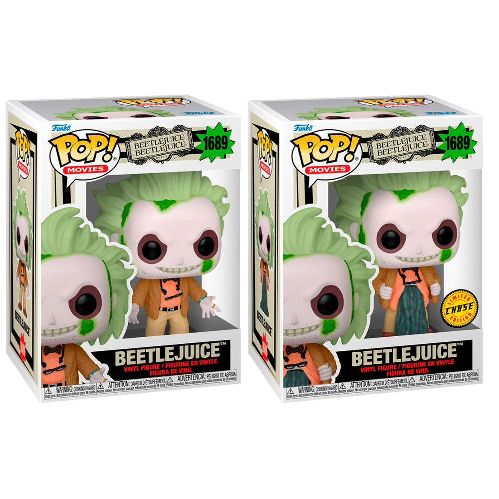 POP figure Beetlejuice 2 - Beetlejuice 5 + 1 Chase 1