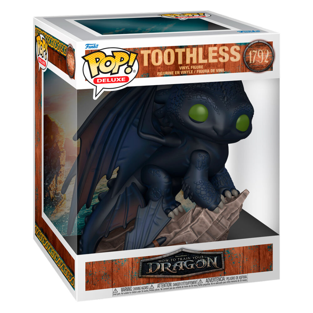 POP figure Deluxe How to Train Your Dragon Toothless 2