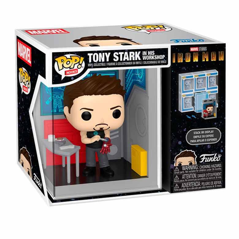 POP figure Nooks Marvel Tony Stark in His Workshop 2