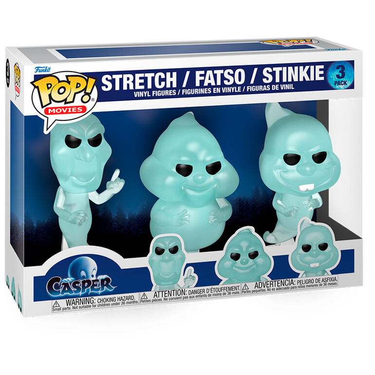 POP pack 3 figures Casper Ghostly Trio 2