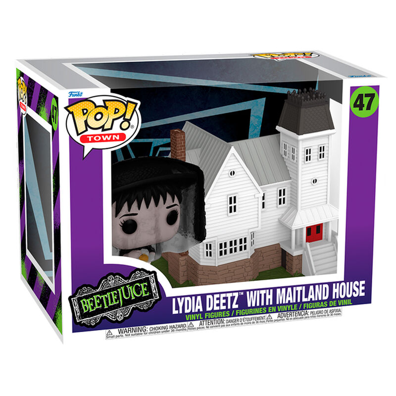 POP figure Town Beetlejuice Lydia Deetz with Maitland House 2