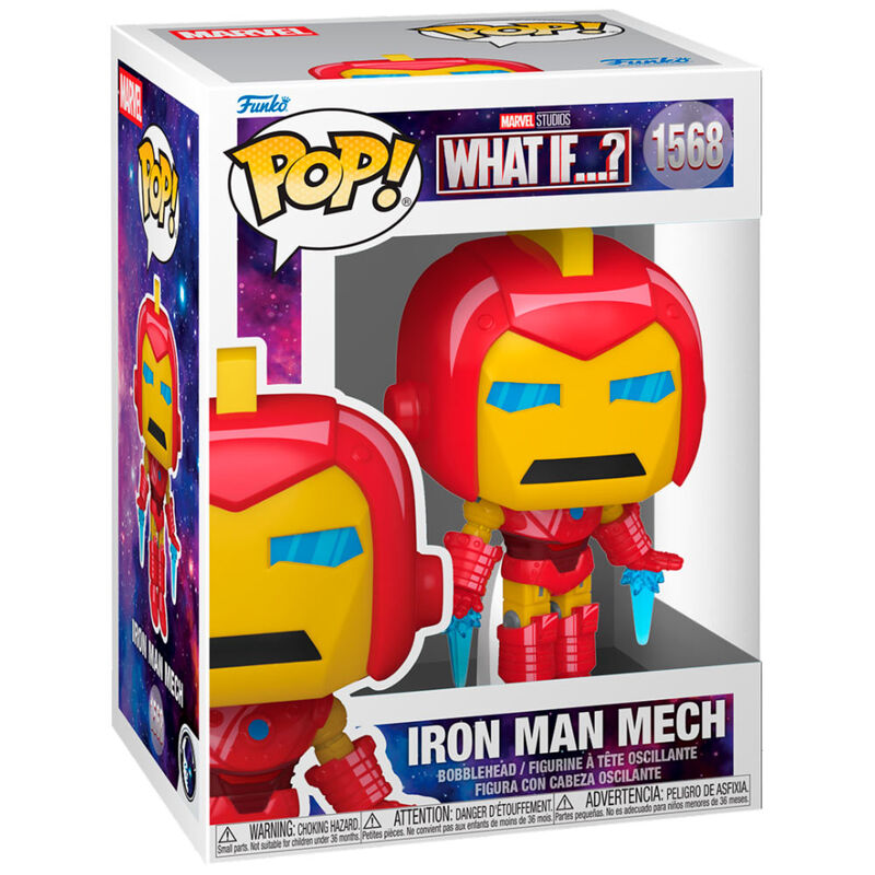 POP figure Marvel What If..? Iron Man Mech 1