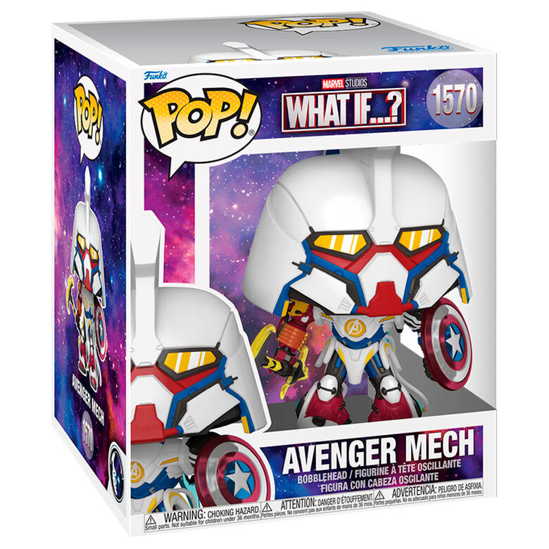 POP figure Super Marvel What If..? Avenger Mech 2