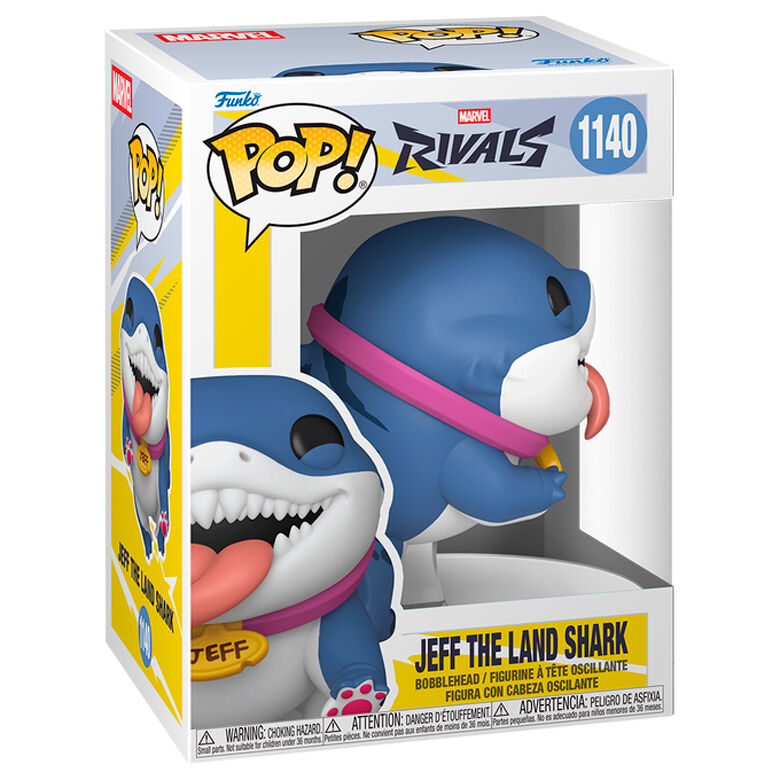 POP figure Marvel Rivals Jeff the Land Shark 2