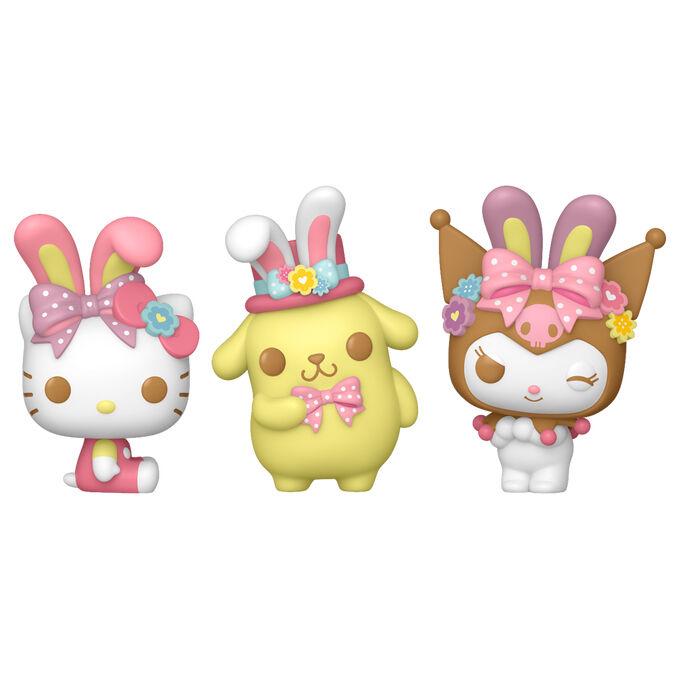 Pocket POP Egg blister 3 figures Hello Kitty and Friends 2