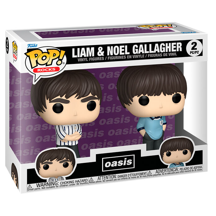 POP pack 2 figures Oasis Liam & Noel Gallagher 2