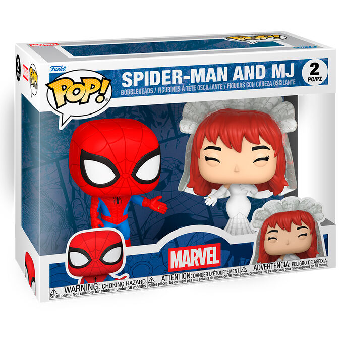 POP pack 2 figures Marvel Spider-Man and MJ 2