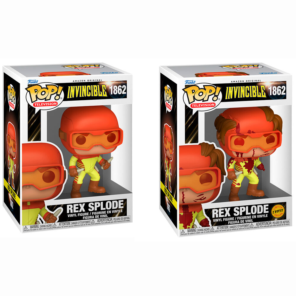 POP figure Invincible Rex Splode 5 + 1 Chase 1