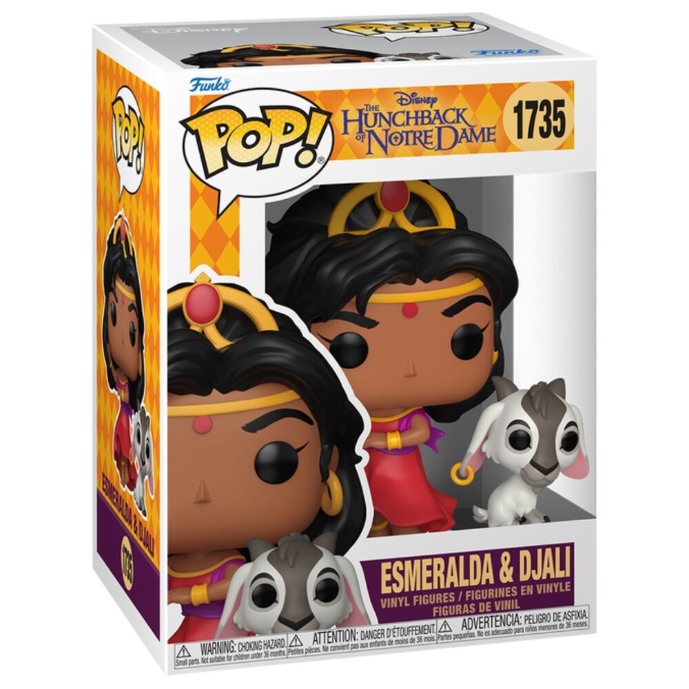 POP figure Disney the Hunchback of Notre Dame Esmeralda & Djali 1