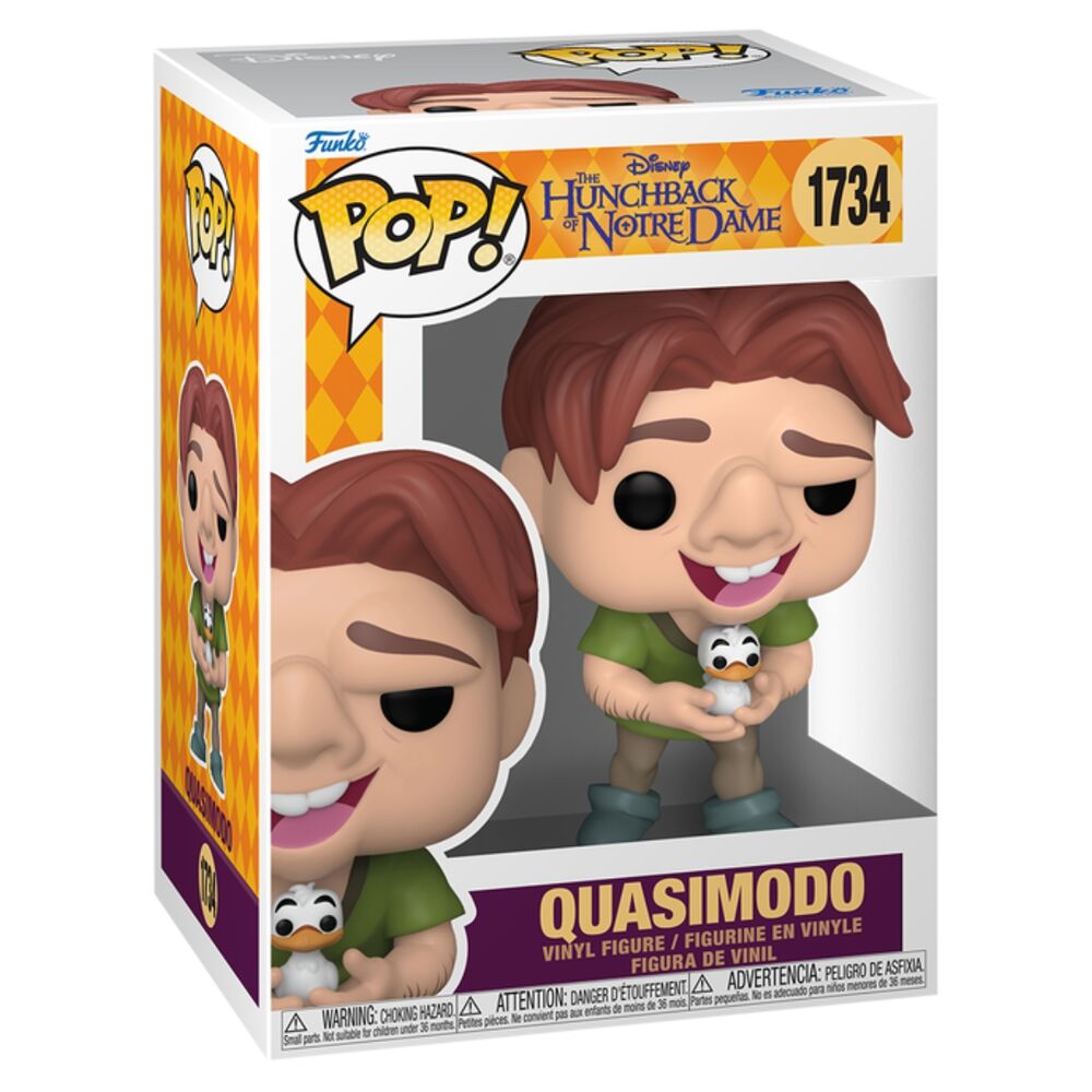 POP figure Disney the Hunchback of Notre Dame Quasimodo with Bird 1