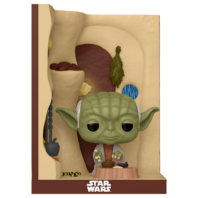 POP figure Nooks Star Wars Yoda in His Hut 2