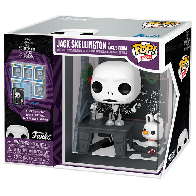 POP figure Nooks Disney Nightmare Before Christmas Jack Skellington in Jack’s Room 2