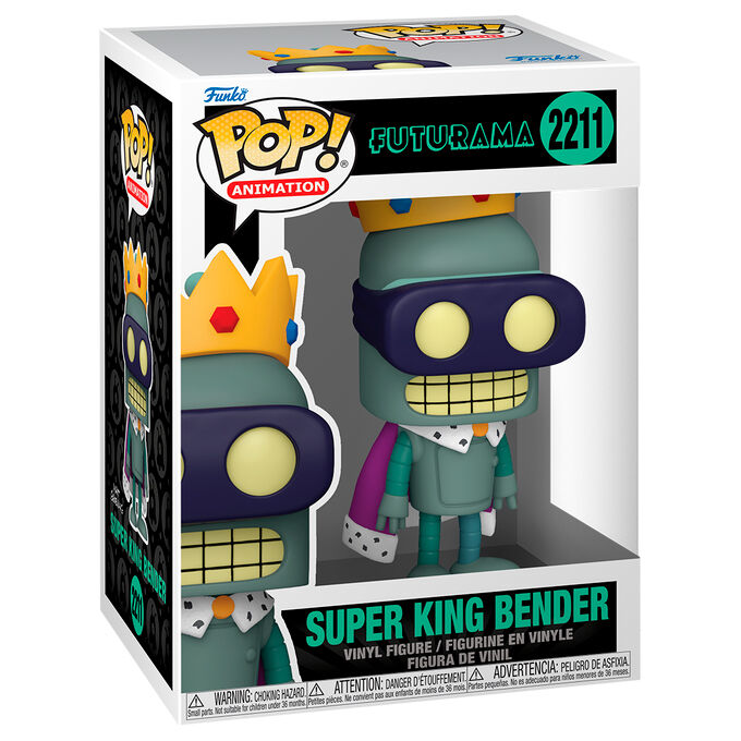 POP figure Futurama Super King Bender 2