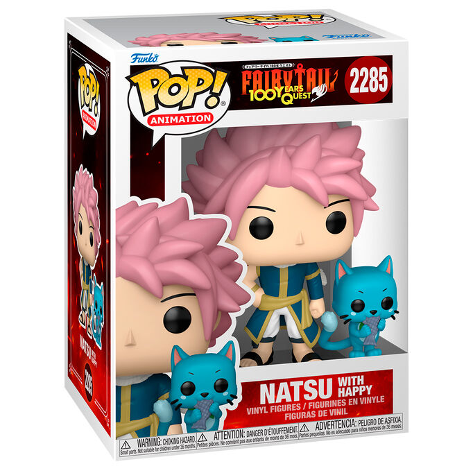 POP figure Fairy Tail 100 Years Quest Natsu with Happy 1
