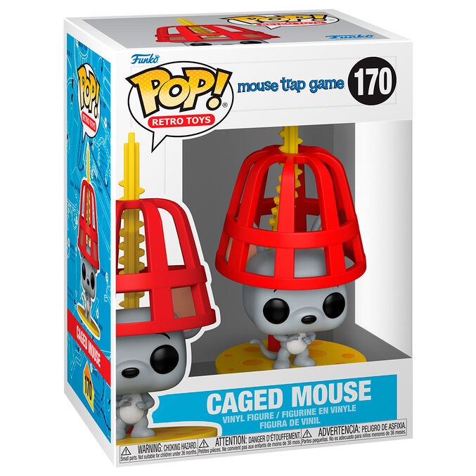 POP figure Mouse Trap Game - Caged Mouse 1