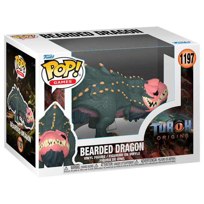 POP figure Turok Bearded Dragon 2