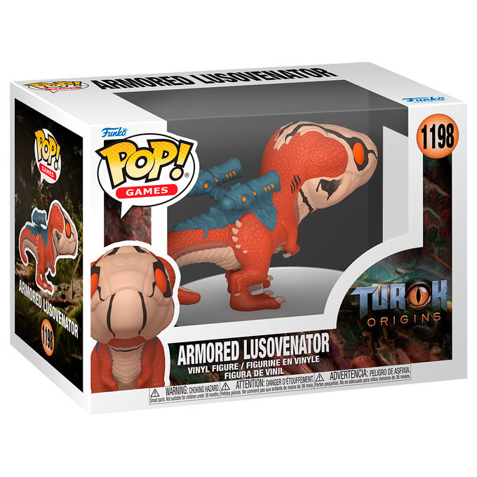 POP figure Turok Armored Lusovenator 1