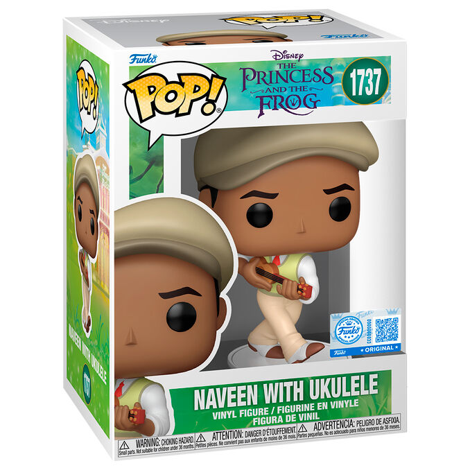 POP figure Disney The Princess and the Frog Naveen with Ukulele 1