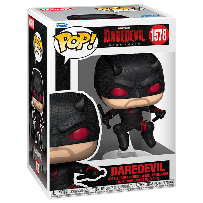 POP figure Marvel Daredevil Born Again Daredevil Black Suit 1