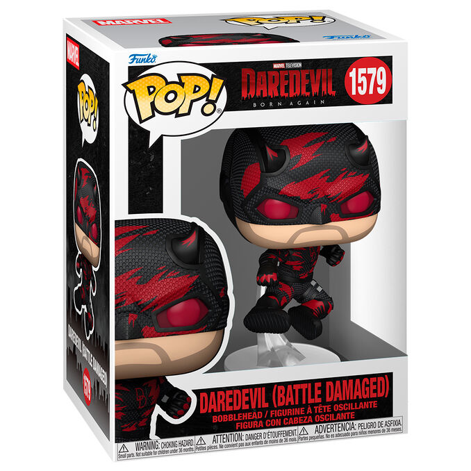 POP figure Marvel Daredevil Born Again Daredevil Battle Damaged 1