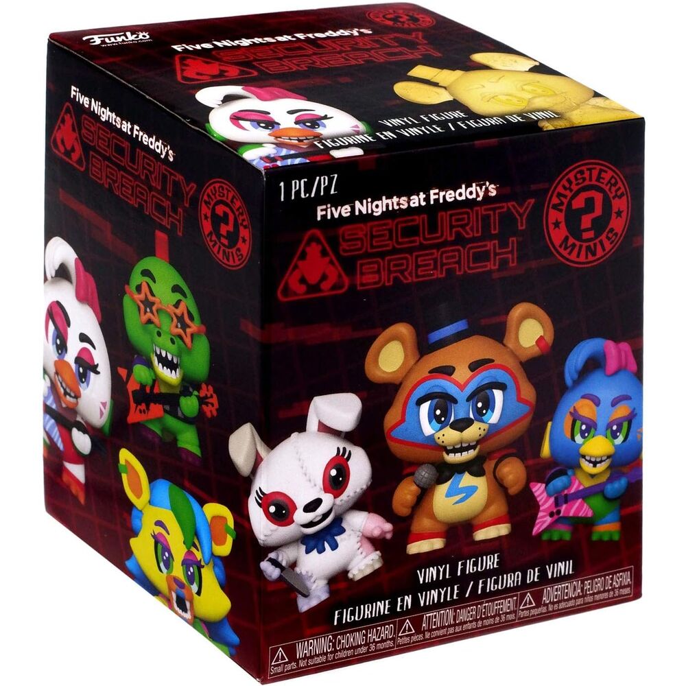 Assorted Mystery Minis Friday Night at Freddys Security Breach 2