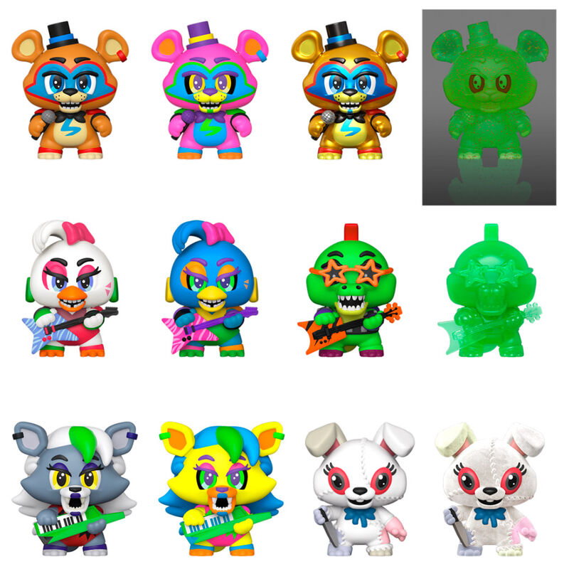 Assorted Mystery Minis Friday Night at Freddys Security Breach 4