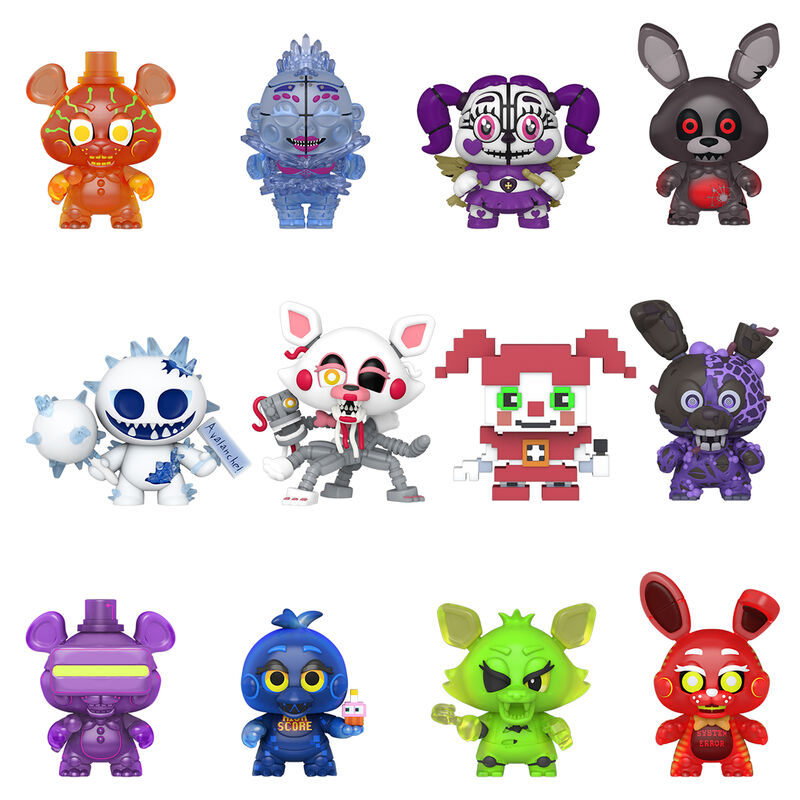 Assorted Mystery Minis Five nights at Freddys Events 1