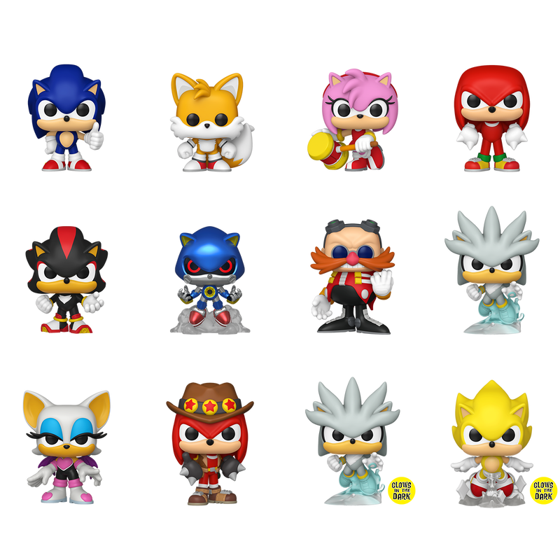 Assorted Mystery Mini figure Sonic The Hedgehog 1