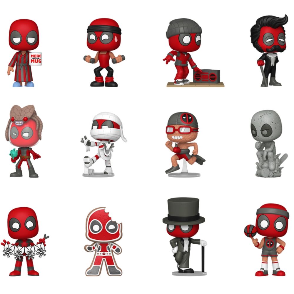 Assorted Mystery Mini figure Marvel Deadpool serie 5 2
